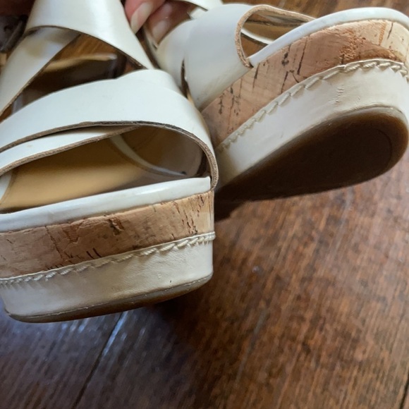 Franco Sarto white wedges size 8.5 US - Picture 3 of 16